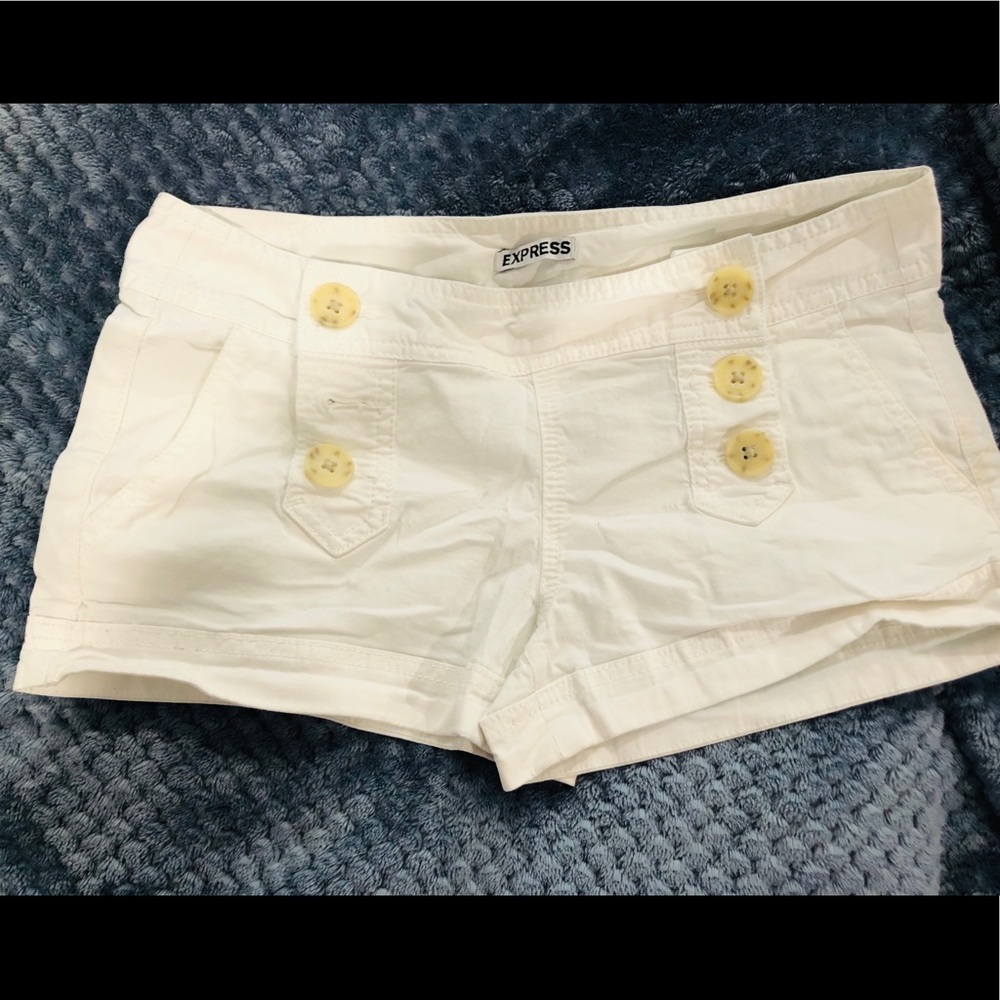 White Shorts